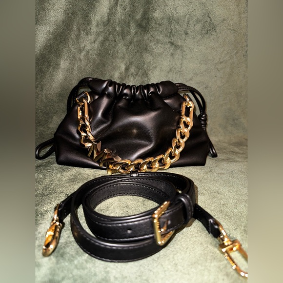 Michael Kors Black Bucket Purse - Small - Picture 2 of 2